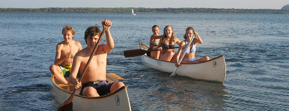 LISA-Sprachreisen-Schueler-Italienisch-Italien-Orbetello-Freizeit-Kanu-See-Gruppe LISA-Sprachreisen-Schueler-Italienisch-Italien-Orbetello-Freizeit-Kanu-See-Gruppe